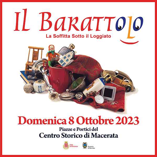 Macerata
"Il Barattolo - La Soffitta sotto il loggiato" 
8 Ottobre 2023