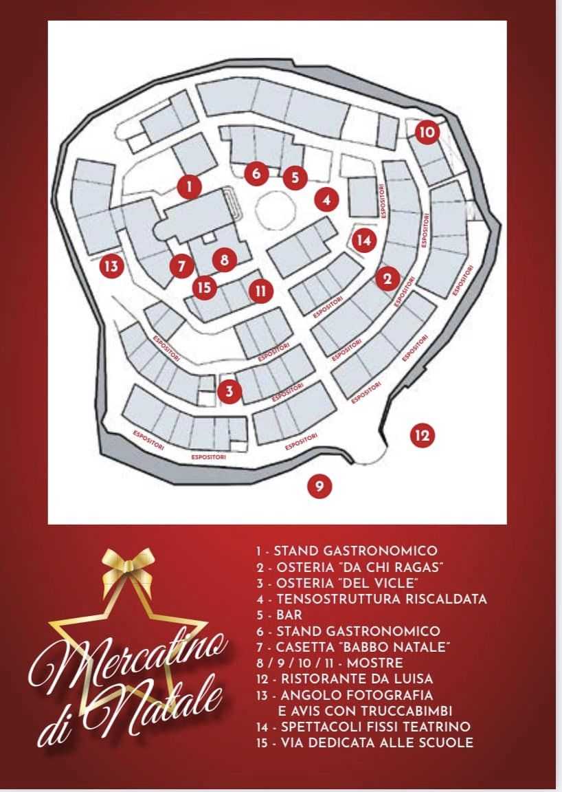 Serrungarina (PU)
"Mercatino di Natale"
dal 27 Novembre al 8 Dicembre 2022 